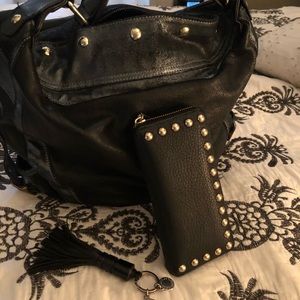 Rebecca Minkoff 3 pc set: bag, wallet, Keychain